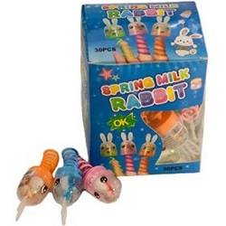 آبنبات خرگوشی فنری